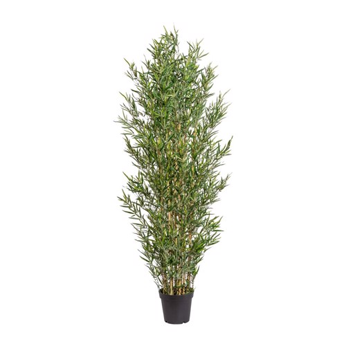 Bambus artificial MINI x12 cu trunchi natural - 180 cm