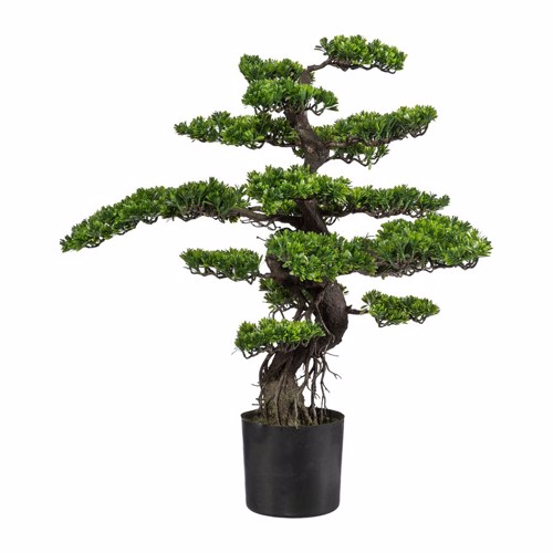 Bonsai artificial Leaf in ghiveci - 75 cm