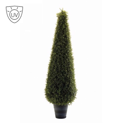 Buxus artificial Ø 40cm UV in ghiveci Boxwood - 135 cm