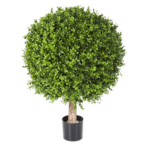 Buxus artificial decorativ Ø 40cm Boxwood in ghiveci - 55 cm