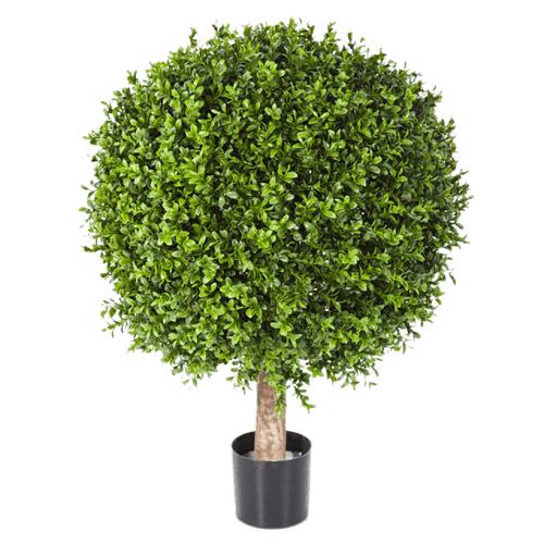 Buxus artificial decorativ Ø 50cm Boxwood in ghiveci - 65 cm