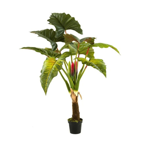 Copac artificial Colocasia cu 9 frunze - 160 cm