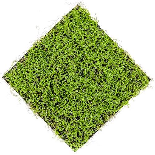 Covor iarba artificiala verde deschis - 50x50 cm