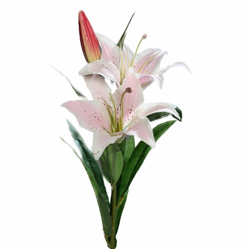 Crin artificial crem-roz - 78 cm