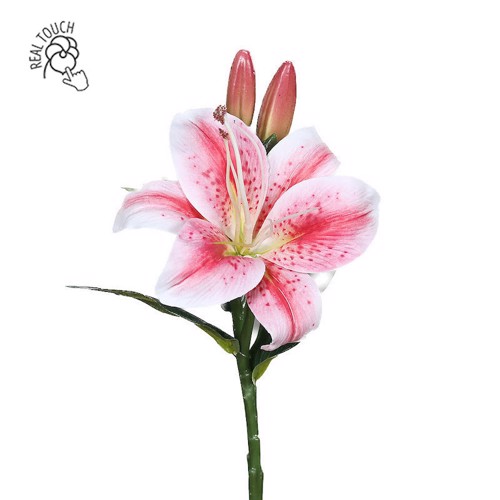 Crin artificial roz-crem - 36 cm