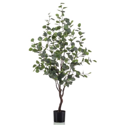 Eucalipt artificial decorativ in ghiveci - 120 cm