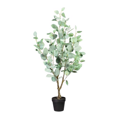 Eucalipt artificial Populus in ghiveci - 90 cm