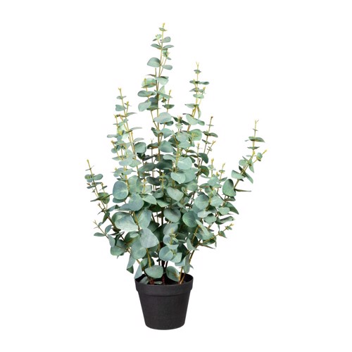 Eucalipt artificial Silver in ghiveci - 80 cm