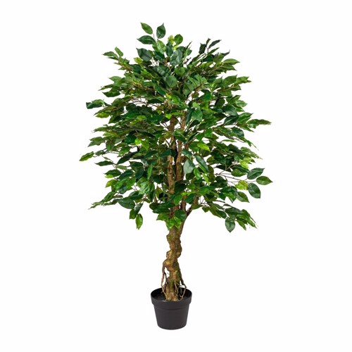 Ficus artificial decorativ Benjamina in ghiveci - 125 cm