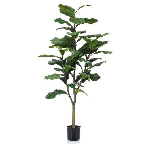 Ficus artificial Lyrata in ghiveci - 120 cm