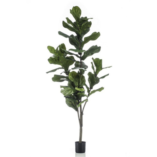 Ficus artificial Lyrata in ghiveci - 150 cm