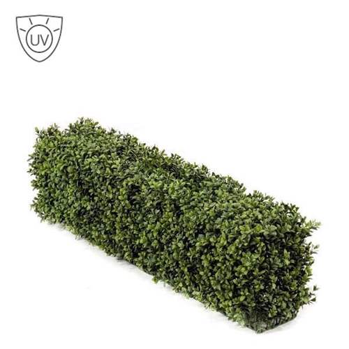 Gard buxus artificial decorativ UV Boxwood - 100x20x25 cm