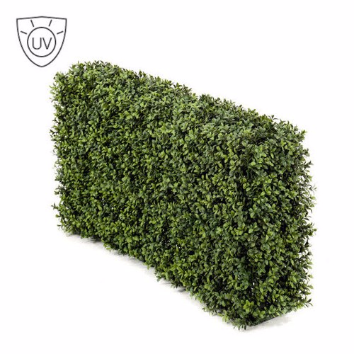 Gard buxus artificial decorativ UV Boxwood - 100x20x50 cm