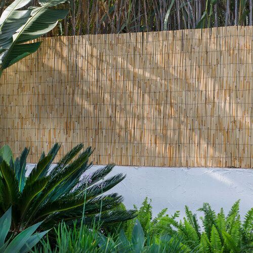 Gard gradina, paravan bambus natural ECO - 1x5m
