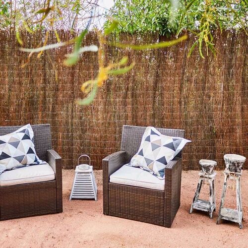 Gard gradina, paravan tije naturale BASIC - 1.5x5m