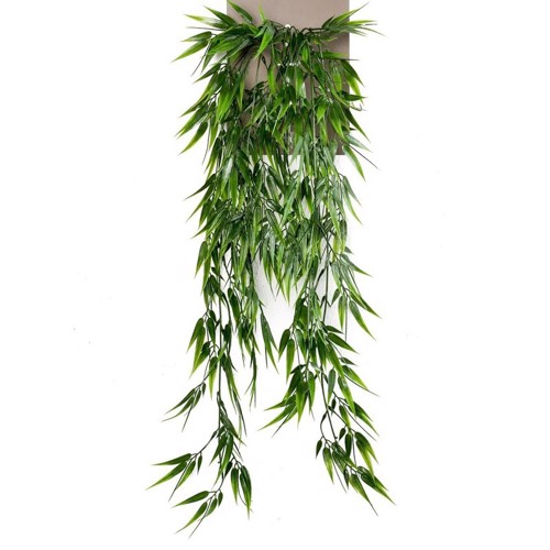 Ghirlanda bambus artificial verde  - 75 cm