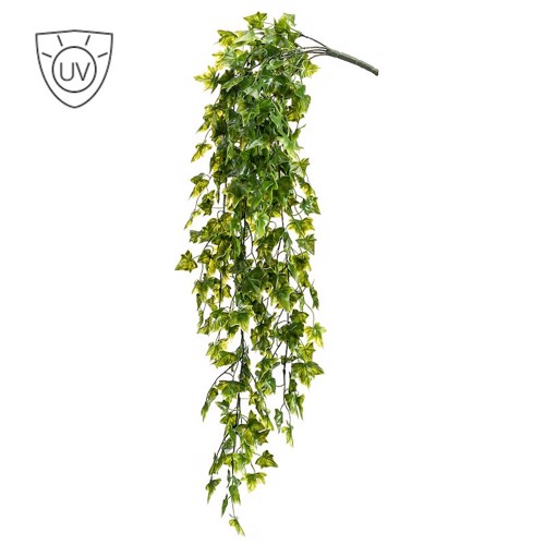 Ghirlanda iedera artificiala verde UV - 75 cm