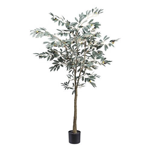 Maslin artificial in ghiveci din plastic - 150 cm
