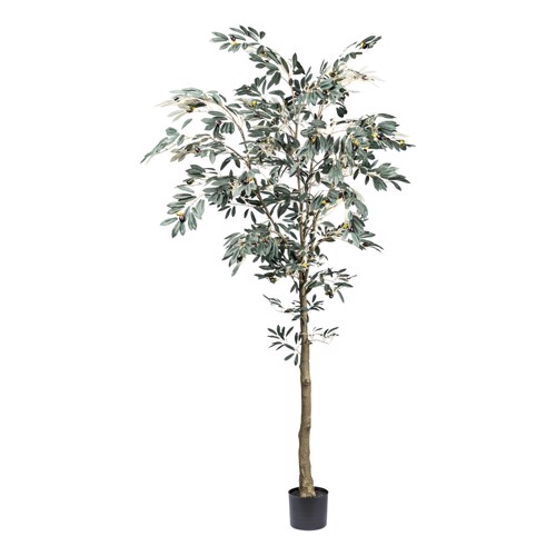 Maslin artificial in ghiveci din plastic - 210 cm
