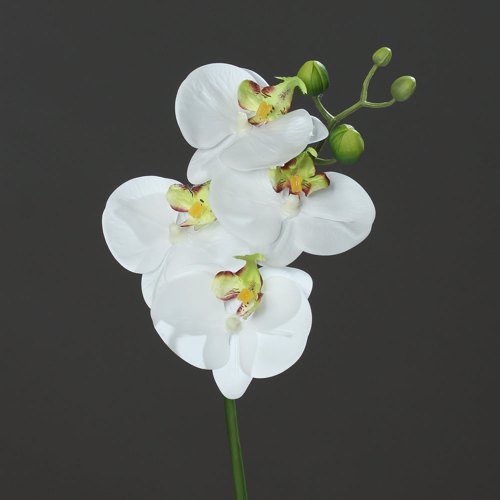 Orhidee artificiala alba - 46 cm