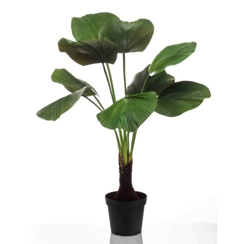 Palmier artificial Licuala in ghiveci - 130 cm