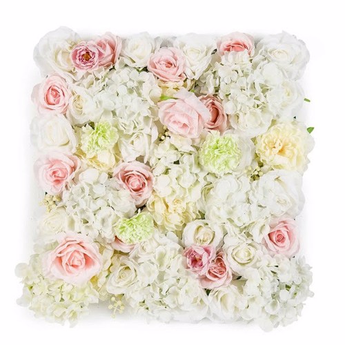 Panou perete flori artificiale MYKONOS - 50x50 cm