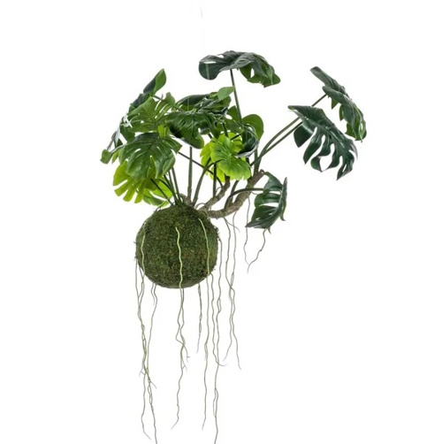 Planta artificiala curgatoare Monstera - 60 cm