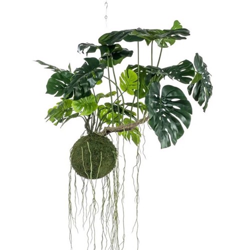 Planta artificiala curgatoare Monstera - 80 cm