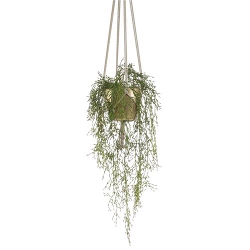 Planta artificiala curgatoare Rhipsalis in ghiveci - 90 cm