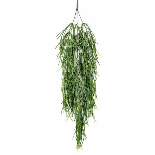Planta artificiala curgatoare Rhipsalis verde - 80 cm