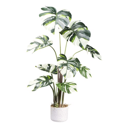 Planta artificiala Monstera Variegata - 100 cm