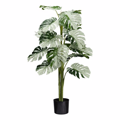 Planta artificiala Monstera Variegata Halfmoon - 115 cm