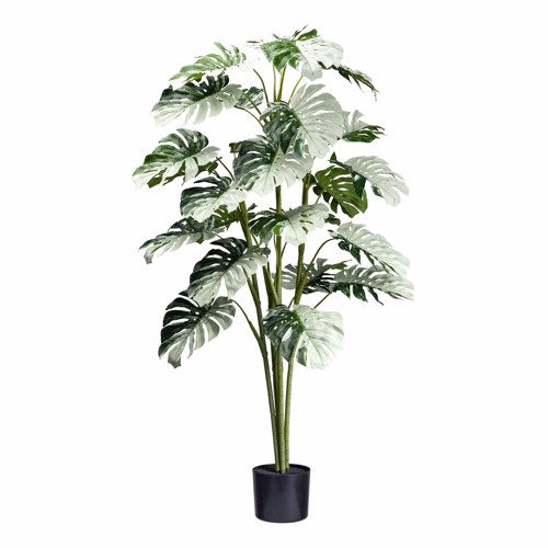 Planta artificiala Monstera Variegata Halfmoon - 140 cm
