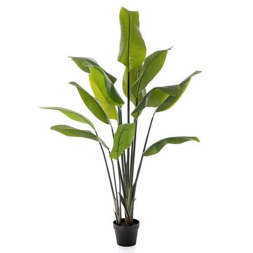 Planta artificiala Strelitzia Palm in ghiveci - 150 cm