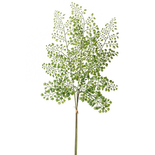 Set x3 frunze artificiale de feriga verde deschis - 58 cm