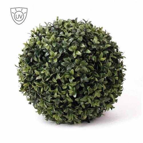 Sfera buxus artificial decorativ, tratat UV - 24 cm