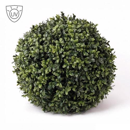 Sfera buxus artificial decorativ, tratat UV - 34 cm