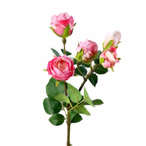 Trandafiri artificiali roz - 37 cm