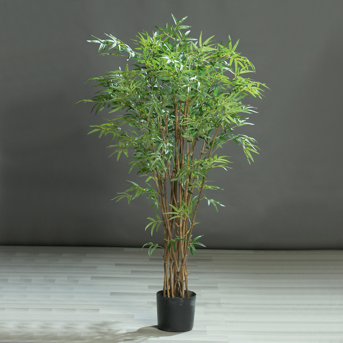 Bambus artificial in ghiveci negru - 150 cm | Leaf Shop