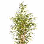 Bambus artificial decorativ x8 cu trunchi natural - 180 cm