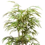 Bambus artificial decorativ x7 in ghiveci - 150 cm