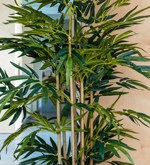 Bambus artificial decorativ x7 in ghiveci - 180 cm