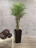 Bambus artificial in ghiveci negru - 180 cm