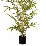 Bambus artificial MINI cu trunchi natural - 90 cm