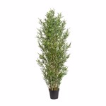 Bambus artificial MINI x12 cu trunchi natural - 180 cm