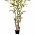 Bambus artificial x7 cu trunchi natural UV - 180 cm