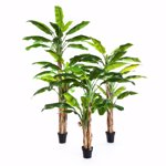 Bananier artificial decorativ in ghiveci - 180 cm