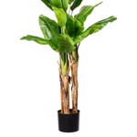 Bananier artificial x3 in ghiveci - 150 cm