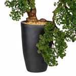 Bonsai artificial Cedar Han-Kengai in ghiveci - 90 cm