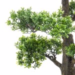 Bonsai artificial decorativ Ficus in ghiveci ceramic - 43 cm